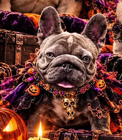 Winter — Blue & Tan French Bulldog